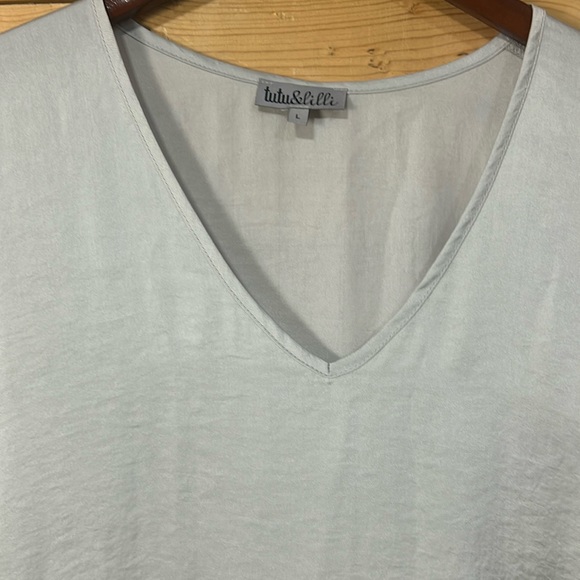 EUC tutu & lilli Wimberley silky polyester tunic top casual dress Roomy L/XL - Picture 11 of 12